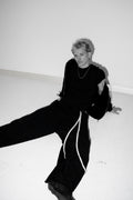 SWEATPANT washed black